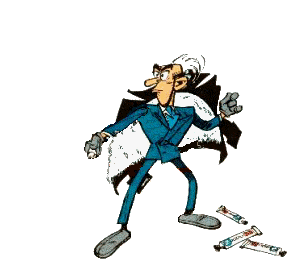 Gif animé Spirou Zorglub